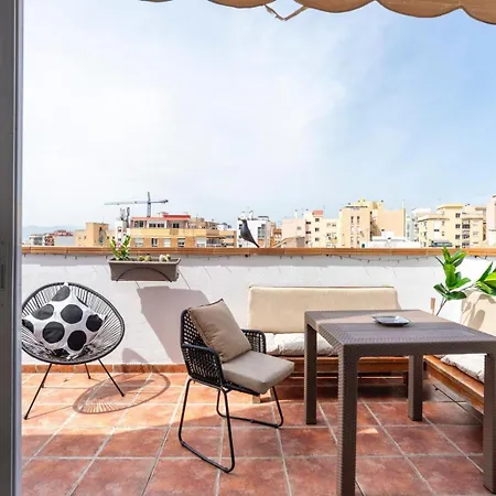 Apartment New Penthouse Gr3- Flat In Center With Cozy Terrace Malaga