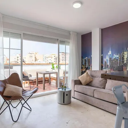 New Penthouse Gr3- Flat In Center With Cozy Terrace * Malaga